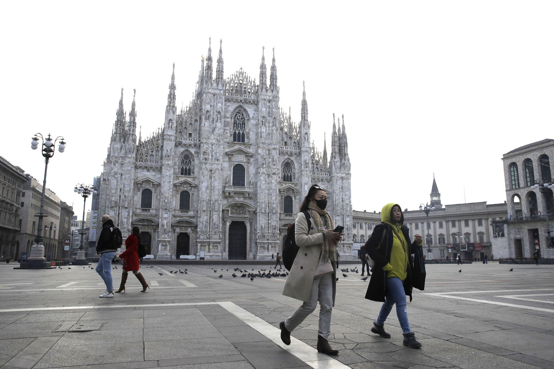 APTOPIX Italy China Europe Outbreak
